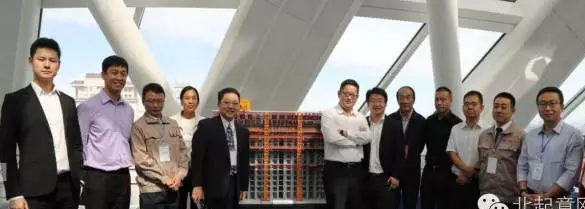 “空中造楼机”在北京土木建筑学会2016年年会上亮相